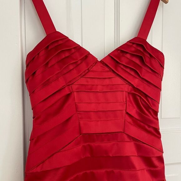 Rubber Ducky Productions Red Cocktail Dress - Picture 3 of 5